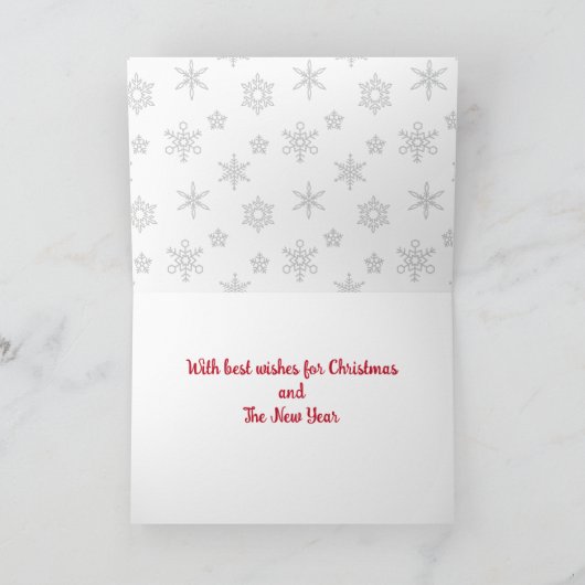 Cinq Labradors Carte de Noël (Intérieur)