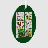 Cinq oiseaux de Noël (devant)
