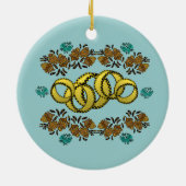 Cinq ornements d'or d'anneaux (Dos)