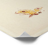 Cinq papillons par Odilon Redon Impression (Coin)