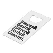 Cinq saveurs de base (Dos Angle)