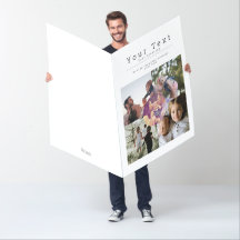 Cinq voeux photo photo photo personnalisée