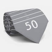 Cinquante 50 nuances de cravate gris (Roulé)