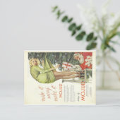 Cinquante ans de publicité Carte postale de Noël (Debout devant)