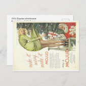 Cinquante ans de publicité Carte postale de Noël (Devant / Derrière)