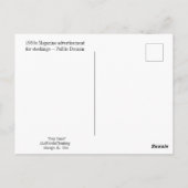 Cinquante ans de publicité Carte postale de Noël (Dos)