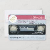 Cinquante-cinquième invitation de fête (Dos)