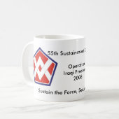 cinquante-cinquième Tasse de brigade de soutien (Devant gauche)