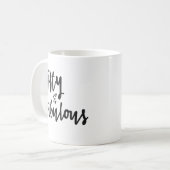 Cinquante et fabuleux - 50e Anniversaire Mug (Devant gauche)