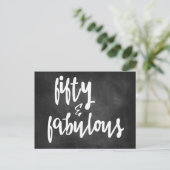Cinquante & Fabuleux - Carte de 50e anniversaire e (Debout devant)