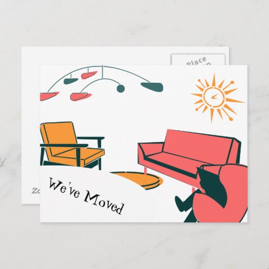 Cinquante Faire-part en mouvement (Devant / Derrière)