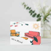 Cinquante Faire-part en mouvement (Debout devant)