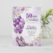 Cinquante invitations d'anniversaire fabuleuses (Debout devant)