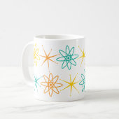 Cinquante-neuf - atomes et étoiles mug (Devant gauche)