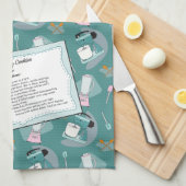 Cinquante nifty - serviette de cuisine avec recett (Quart Plié)