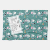 Cinquante nifty - serviette de cuisine avec recett (Horizontal)