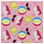 Cinquante nifty - tissu de fête de plage (Fermer)