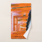 Cinquante nuances d'orange - Senbon Torii, Kyoto (Serviette à main)