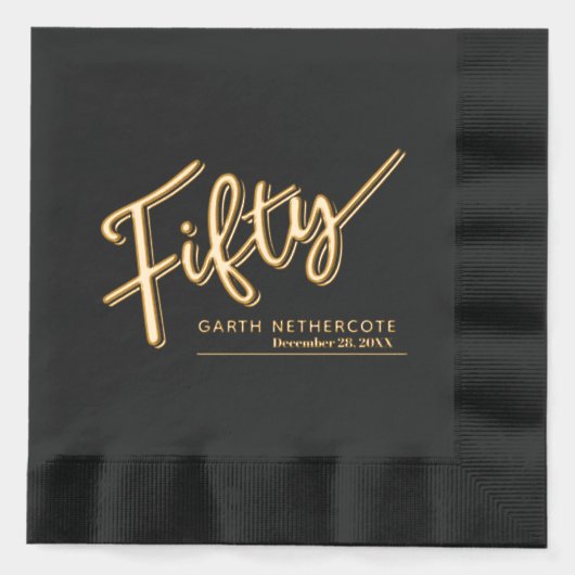 Cinquante script texte 50e anniversaire date du no (Recto)