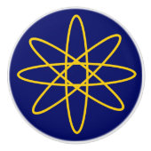 Cinquante-vingts - bouton d'atome jaune (Devant)