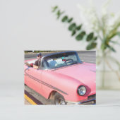 Cinquante Voitures Cuba Carte postale (Debout devant)