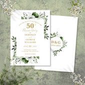 Cinquantième anniversaire de mariage Save The Date