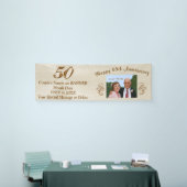 Cinquantième bannières personnalisées (Salon professionnel)