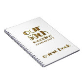 cinquantième Blanc d'or de livre d'invité (Côté Droit)