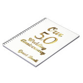 cinquantième Blanc d'or de livre d'invité (Côté gauche)