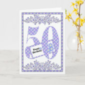 Cinquantième carte heureuse de guingan (Fleur jaune)