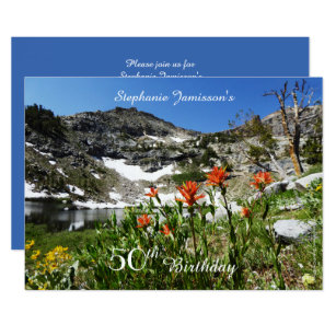 Invitations Faire Part Cartes Anniversaire Randonneur Zazzle Be