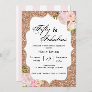 Cinquantième invitation personnalisée