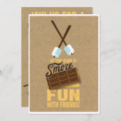 Cinquantième invitations de feu d'anniversaire de (Devant / Derrière)