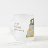 cinquantième Personnaliser de tasse givrée par (Devant gauche)