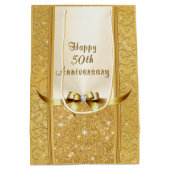 Cinquantième sacs personnalisés de cadeau (Dos)