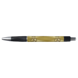 Cinquantième stylo d'or religieux d'anniversaire