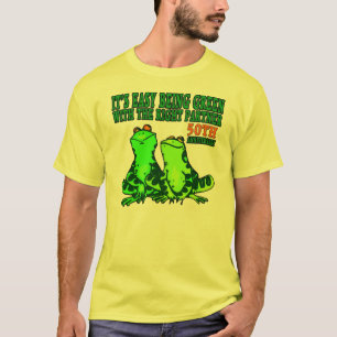 cinquantième T-shirt d'anniversaire de mariage