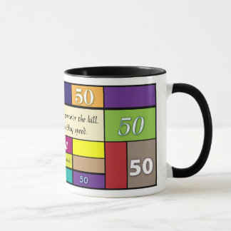 cinquantième Tasse d'anniversaire