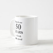 Cinquantième tasse personalizable personnalisable (Devant gauche)