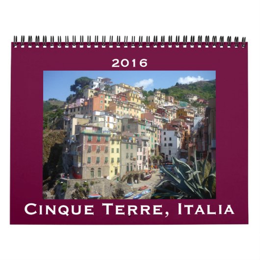 cinque terre 2016 kalender (Hoes)