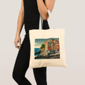 Cinque Terre boodschappentas (5 terre 3) Tote Bag (Voorkant (product))