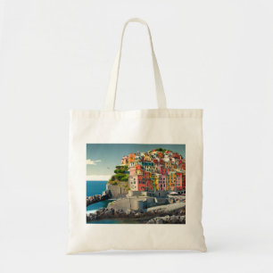Cinque Terre boodschappentas (5 terre 3) Tote Bag