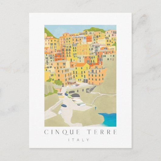 Cinque Terre Briefkaart (Voorkant)