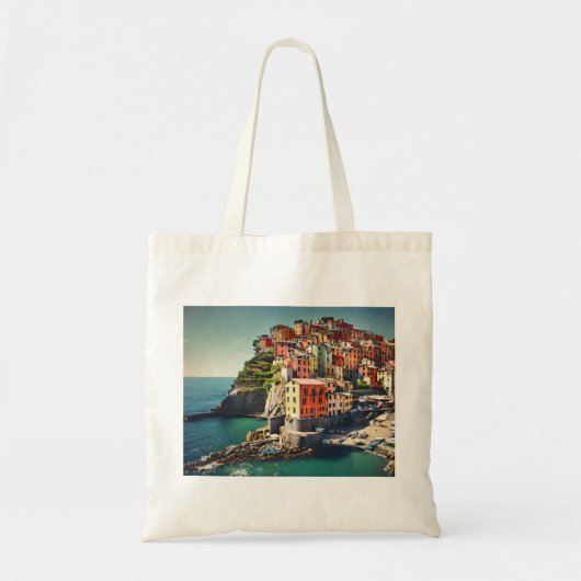 Cinque Terre Canvas tas (Voorkant)
