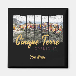 Cinque Terre Corniglia Riomaggiore Italiaanse vint Magneet