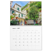 Cinque Terre Esthétique Italie Calendrier des Murs (Mar 2027)