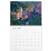 Cinque Terre Esthétique Italie Calendrier des Murs (Jan 2027)