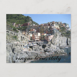 cinque terre , italië briefkaart