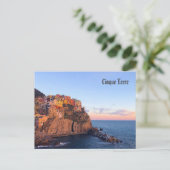 Cinque Terre, Italië Briefkaart (Staand voorkant)