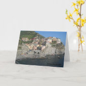 Cinque Terre, Italië Kaart (Gele Bloem)